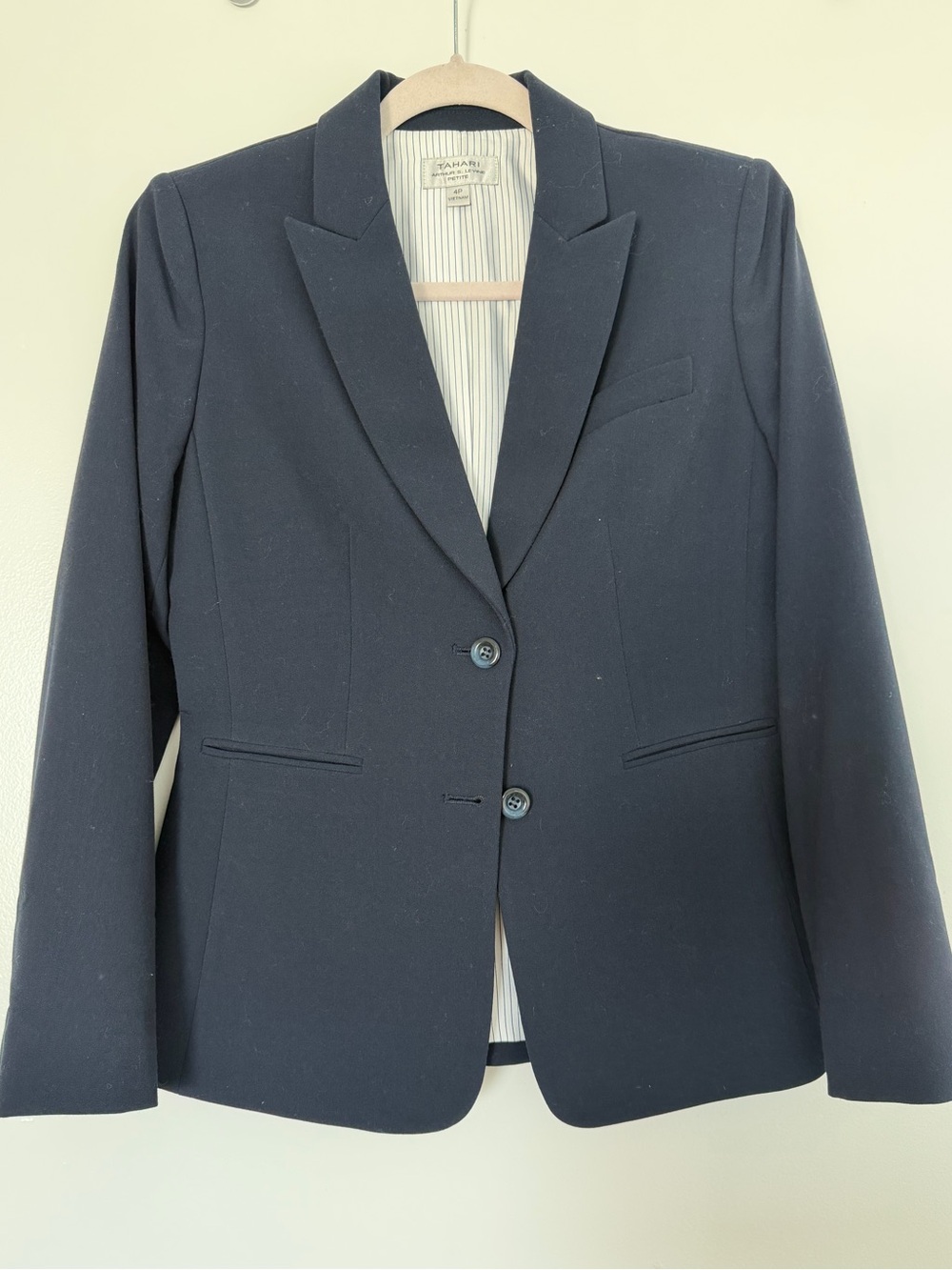 Tahari Blazer - navy
